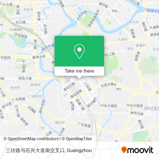 三坊路与石兴大道南交叉口 map