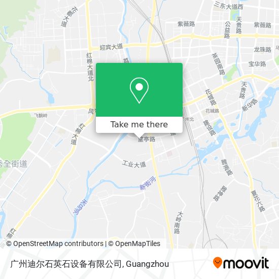 广州迪尔石英石设备有限公司 map