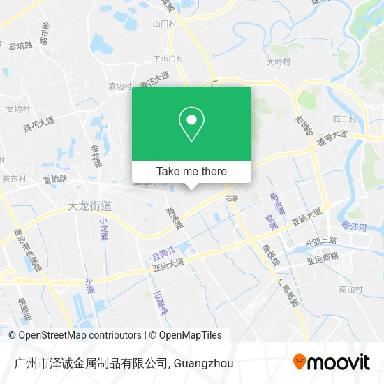 广州市泽诚金属制品有限公司 map