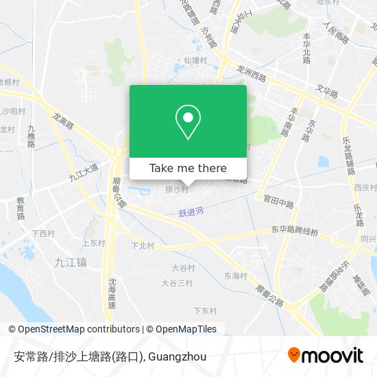 安常路/排沙上塘路(路口) map