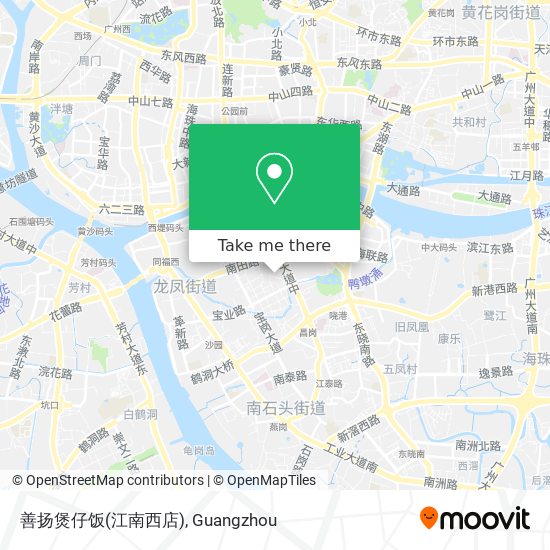 善扬煲仔饭(江南西店) map