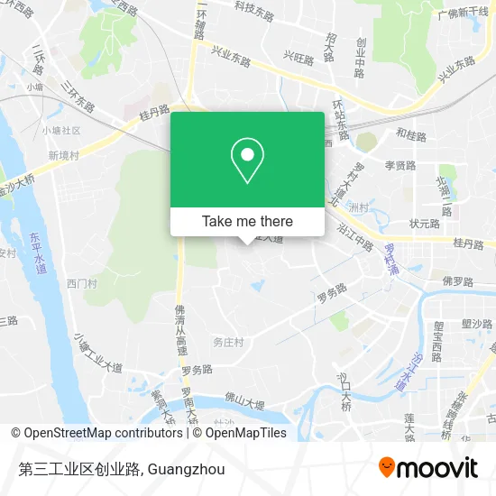 第三工业区创业路 map