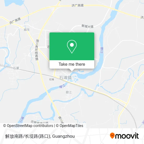 解放南路/长堤路(路口) map