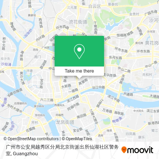 广州市公安局越秀区分局北京街派出所仙湖社区警务室 map