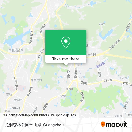 龙洞森林公园环山路 map