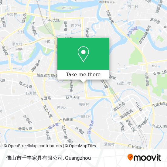 佛山市千丰家具有限公司 map