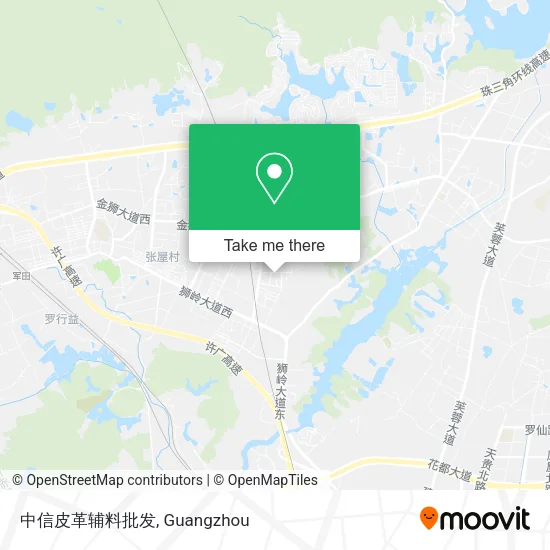 中信皮革辅料批发 map