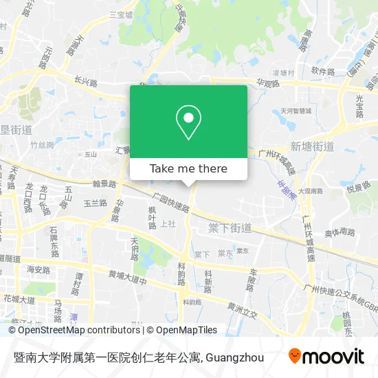 暨南大学附属第一医院创仁老年公寓 map