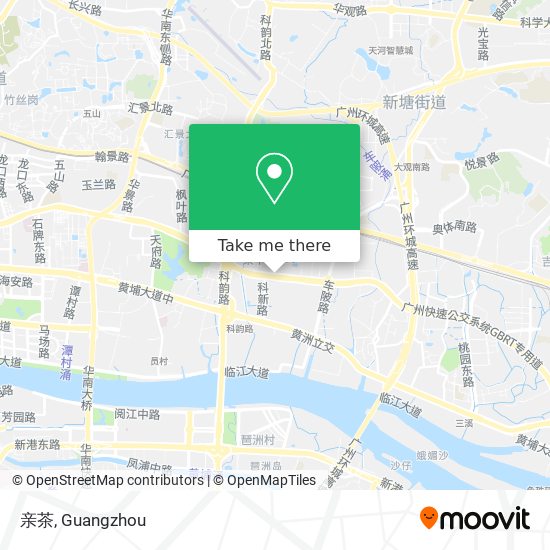 亲茶 map