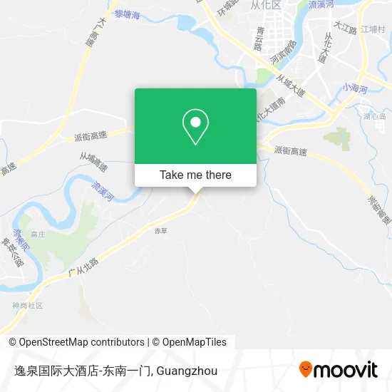 逸泉国际大酒店-东南一门 map