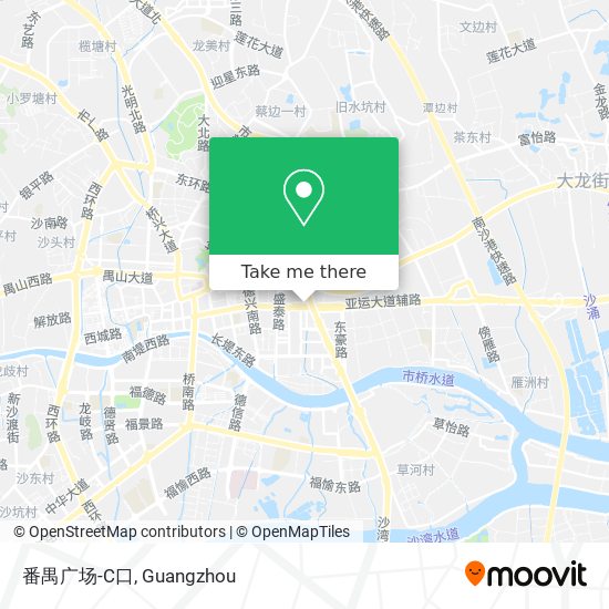 番禺广场-C口 map