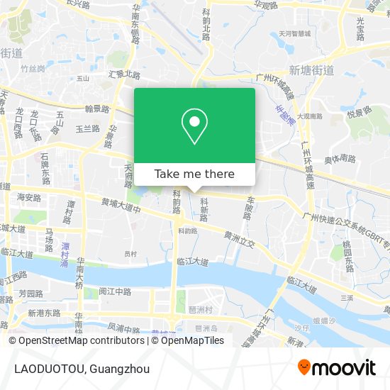 LAODUOTOU map