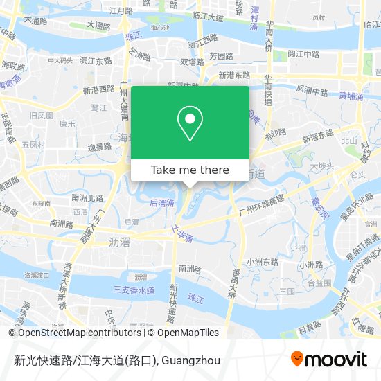 新光快速路/江海大道(路口) map