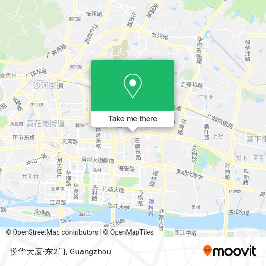 悦华大厦-东2门 map