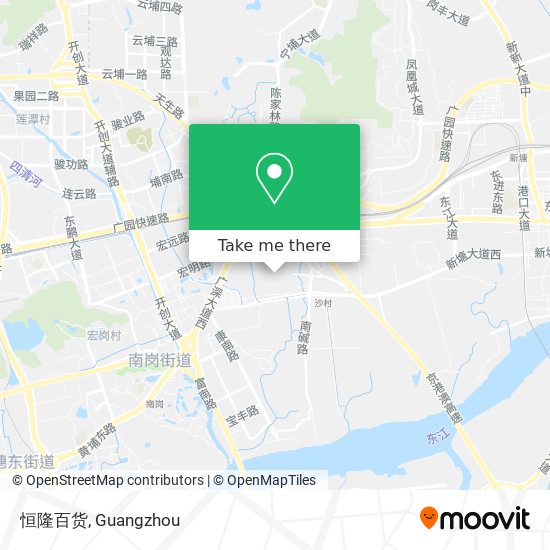 恒隆百货 map