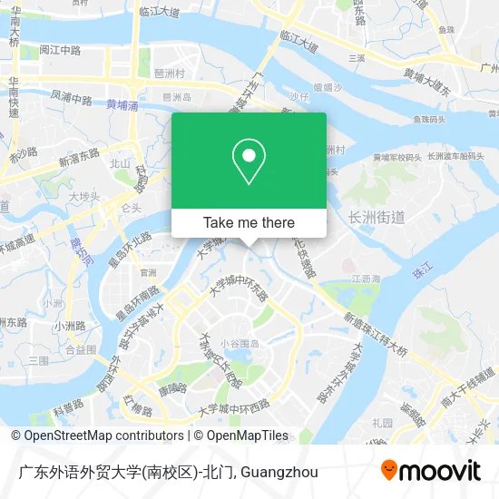 广东外语外贸大学(南校区)-北门 map