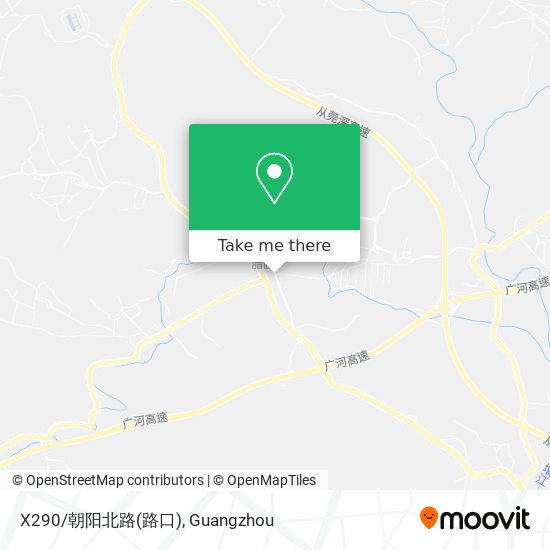 X290/朝阳北路(路口) map