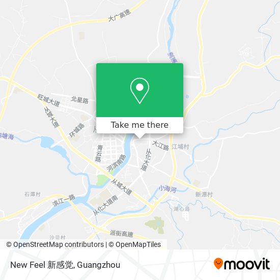 New Feel 新感觉 map