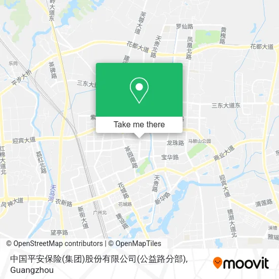 中国平安保险(集团)股份有限公司(公益路分部) map