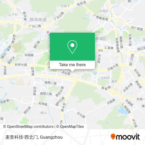 麦普科技-西北门 map