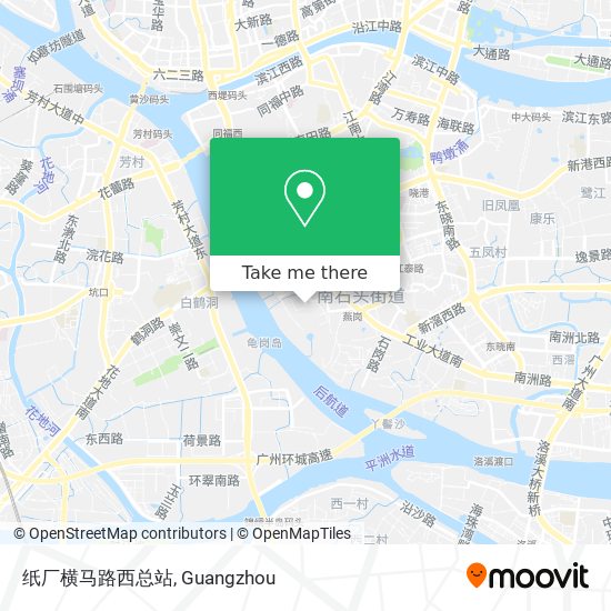 纸厂横马路西总站 map