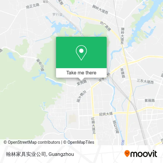 翰林家具实业公司 map