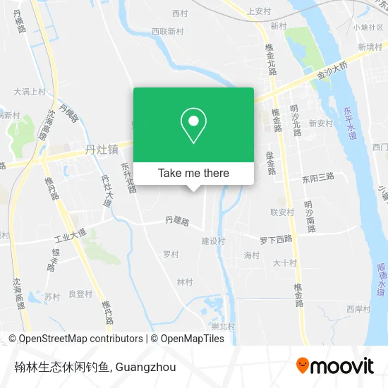 翰林生态休闲钓鱼 map