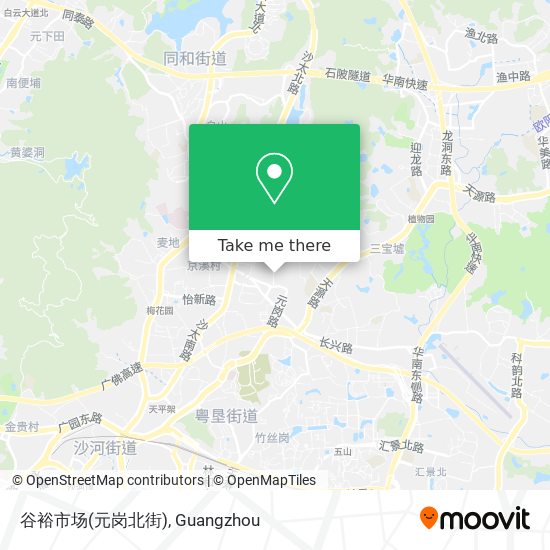 谷裕市场(元岗北街) map