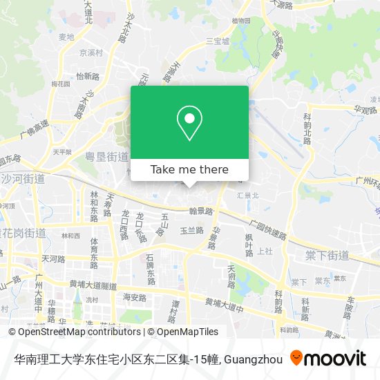 华南理工大学东住宅小区东二区集-15幢 map