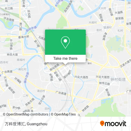 万科世博汇 map