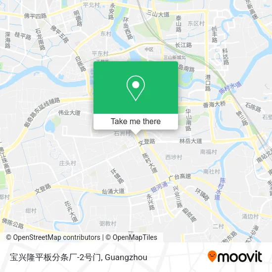 宝兴隆平板分条厂-2号门 map