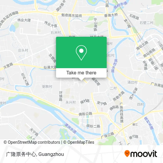 广隆票务中心 map