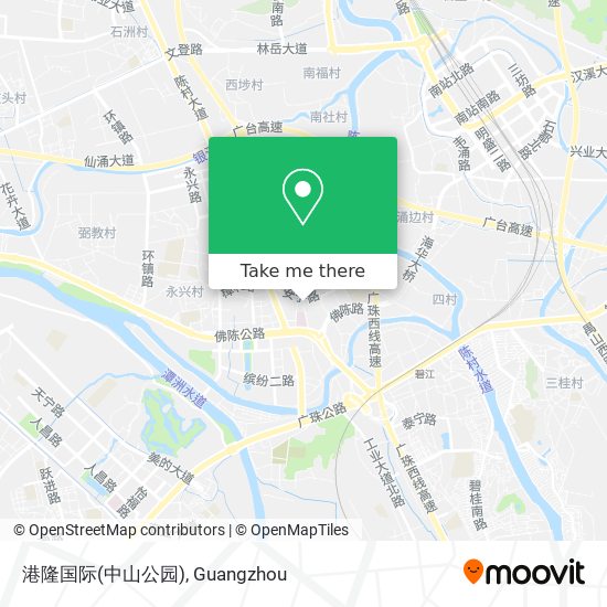 港隆国际(中山公园) map