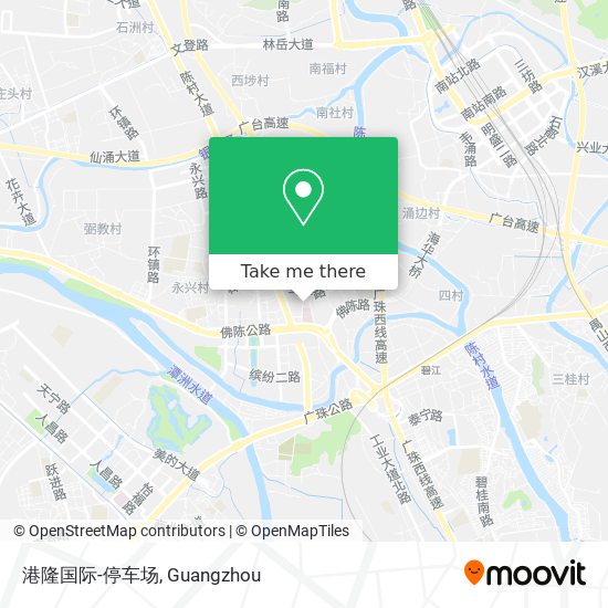 港隆国际-停车场 map
