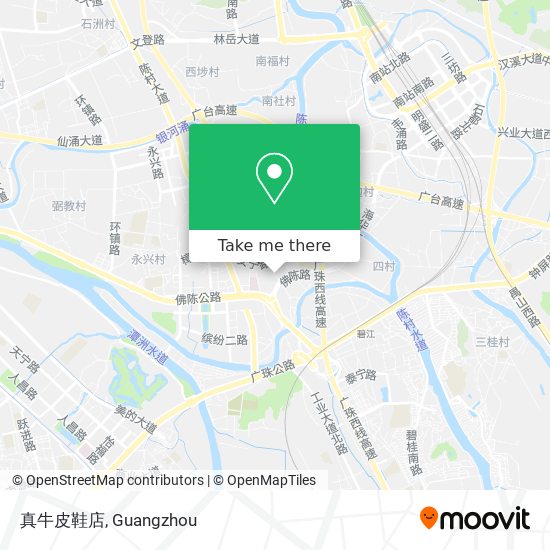 真牛皮鞋店 map