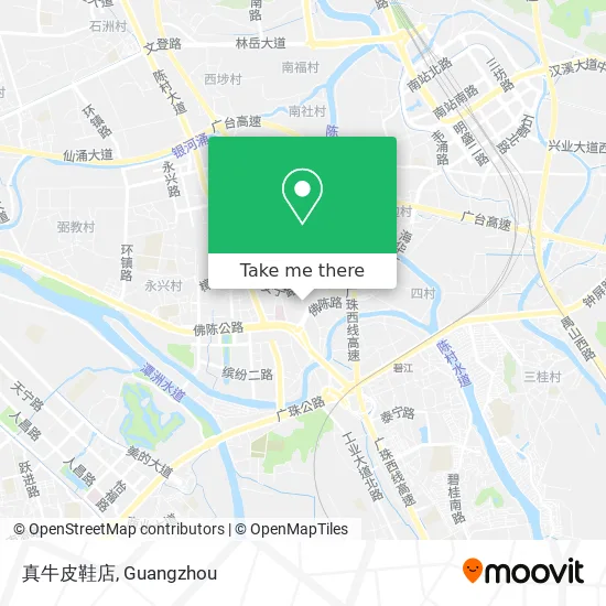 真牛皮鞋店 map