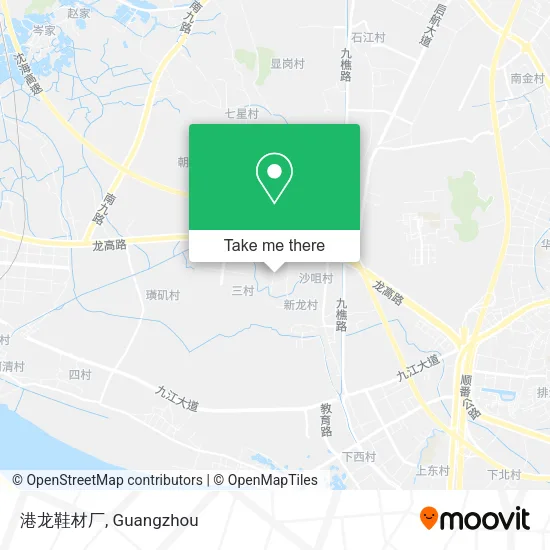 港龙鞋材厂 map