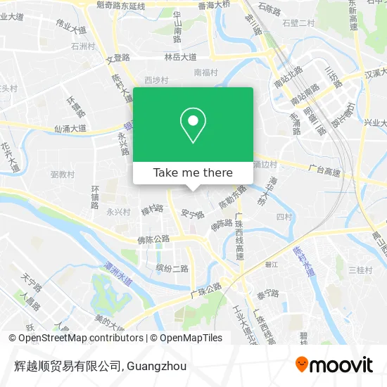 辉越顺贸易有限公司 map