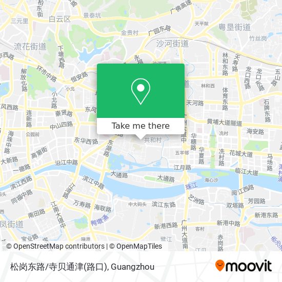 松岗东路/寺贝通津(路口) map