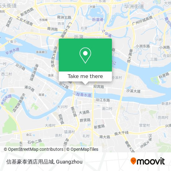 信基豪泰酒店用品城 map