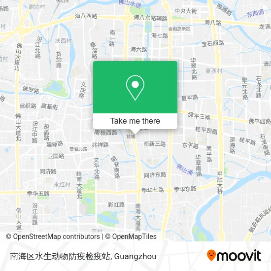 南海区水生动物防疫检疫站 map