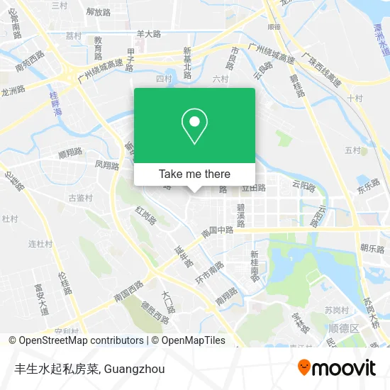 丰生水起私房菜 map