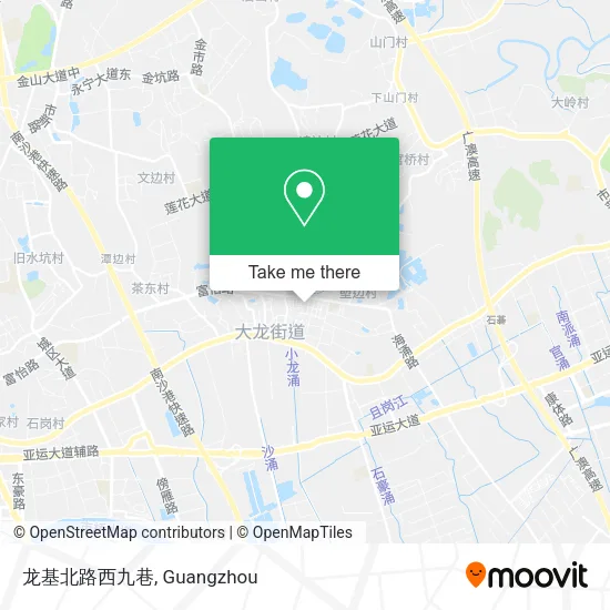 龙基北路西九巷 map
