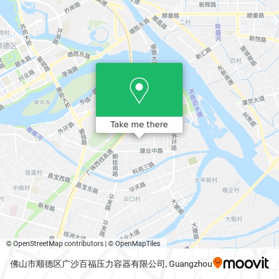 佛山市顺德区广沙百福压力容器有限公司 map
