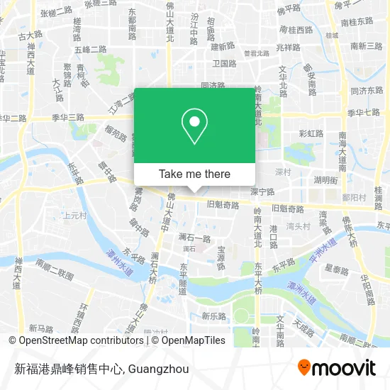 新福港鼎峰销售中心 map