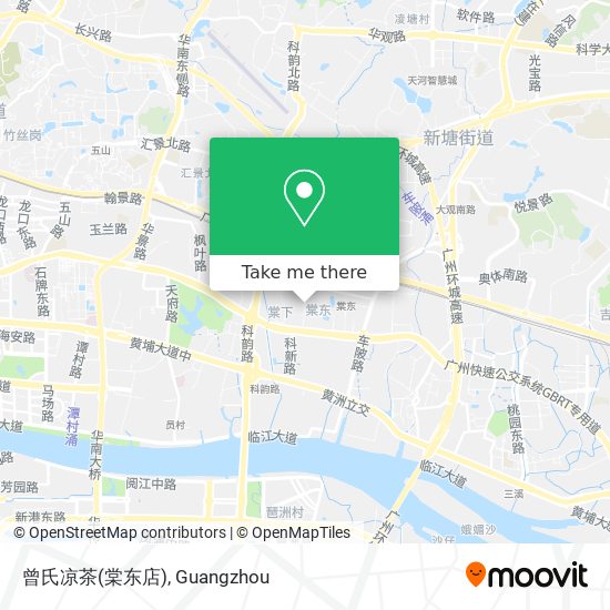 曾氏凉茶(棠东店) map