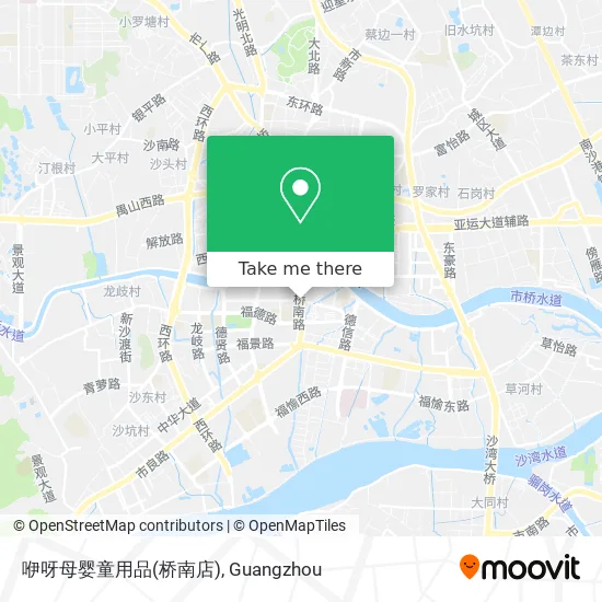 咿呀母婴童用品(桥南店) map