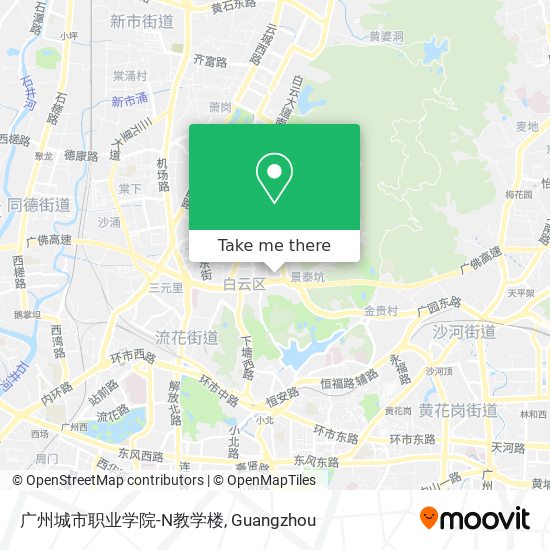 广州城市职业学院-N教学楼 map