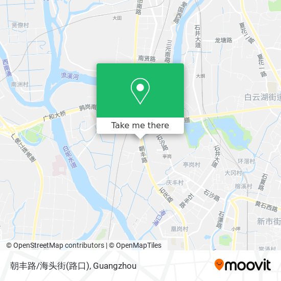 朝丰路/海头街(路口) map