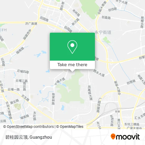 碧桂园云顶 map